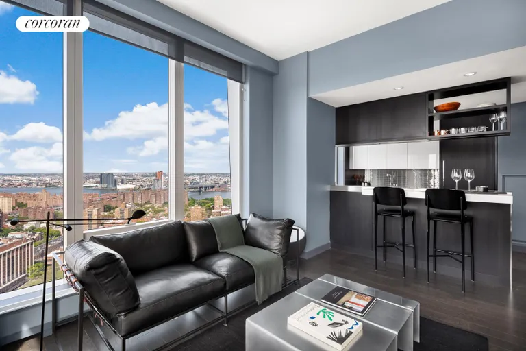 New York City Real Estate | View 252 South Street, 20L | 2 Beds, 2 Baths | View 1