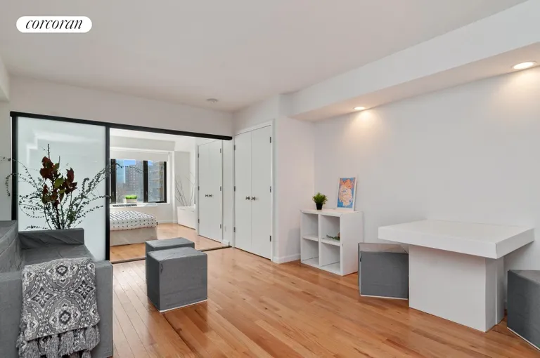 New York City Real Estate | View 189 Avenue C, 6C | Living Room | View 2