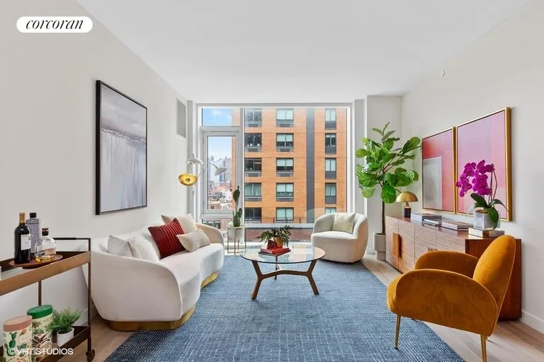 New York City Real Estate | View 505 West 43rd Street, 8B | 2 Beds, 2 Baths | View 1