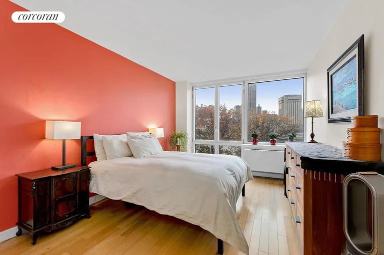 New York City Real Estate | View 415 Main Street, 4G | Bedroom | View 4