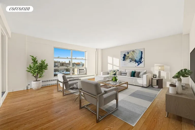New York City Real Estate | View 100 LaSalle Street, 11H | Living Room | View 4