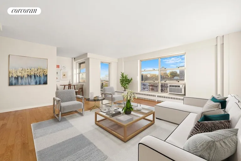 New York City Real Estate | View 100 LaSalle Street, 11H | Living Room | View 5