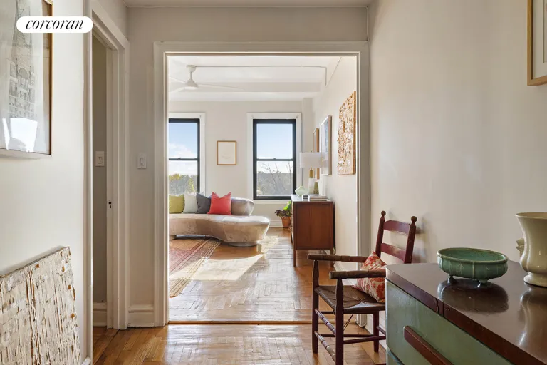 New York City Real Estate | View 135 Eastern Parkway, 8A | Living Room | View 11