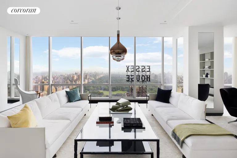 New York City Real Estate | View 157 West 57th Street, 50A | 3 Beds, 3 Baths | View 1