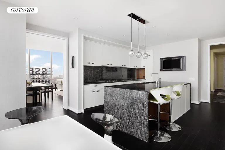 New York City Real Estate | View 157 West 57th Street, 50A | Kitchen | View 11