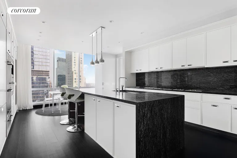 New York City Real Estate | View 157 West 57th Street, 50A | Kitchen | View 13