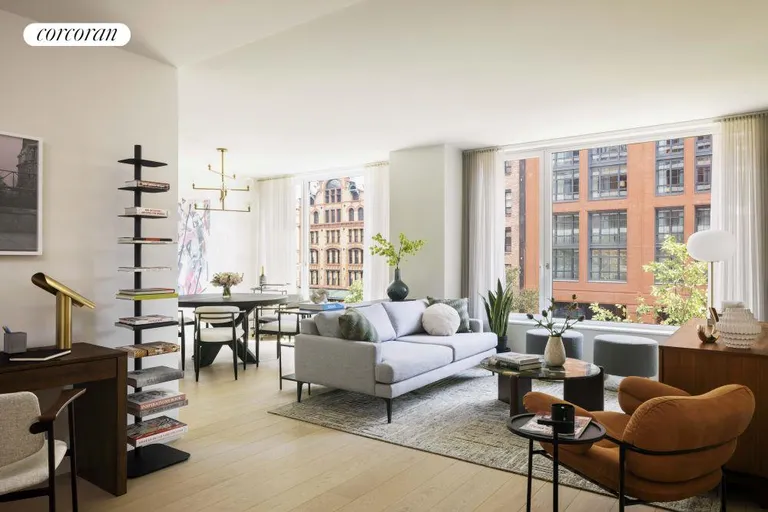 New York City Real Estate | View 450 Washington Street, 710 | 2 Beds, 2 Baths | View 1