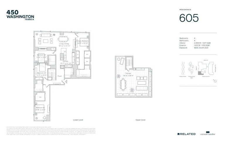 450 Washington Street, 605 | floorplan | View 21