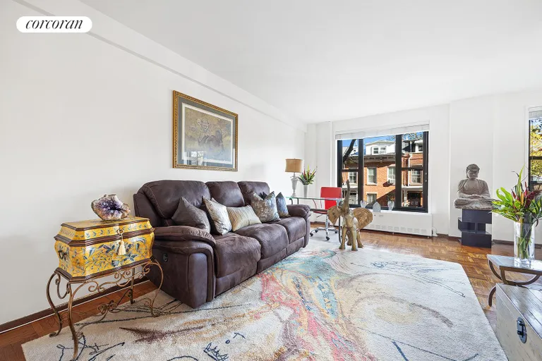 New York City Real Estate | View 355 Clinton Avenue, 2A | Living Room | View 2