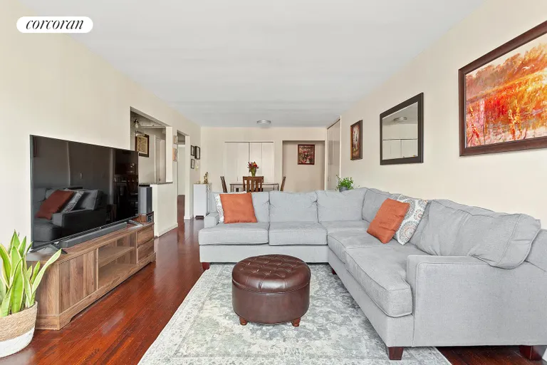 New York City Real Estate | View 400 East 17th Street, 609 | Living Room | View 3