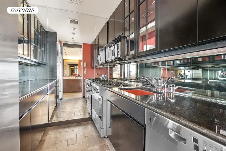 New York City Real Estate | View 100 United Nations Plaza, 38B | Galley kitchen | View 4
