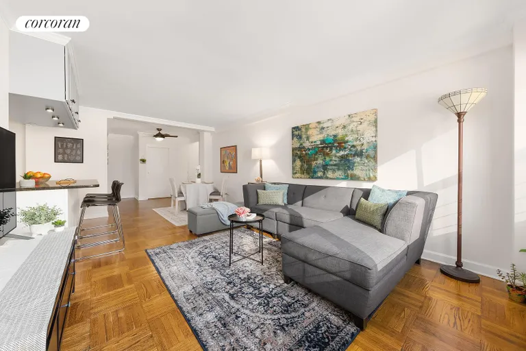 New York City Real Estate | View 347 East 53rd Street, 8C | Living Room | View 3