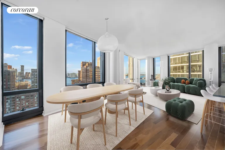 New York City Real Estate | View 101 Warren Street, 2120 | 3 Beds, 3 Baths | View 1