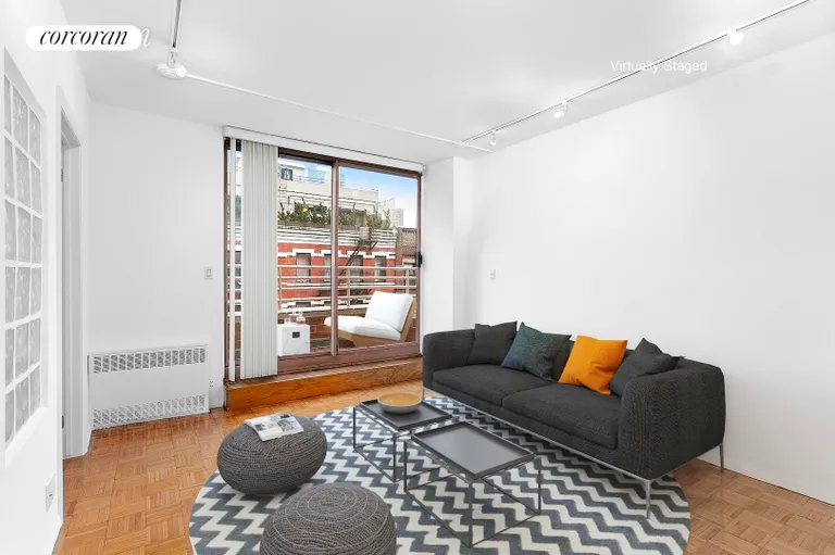 New York City Real Estate | View 350 West 50th Street, 5A | 1 Bed, 1 Bath | View 1