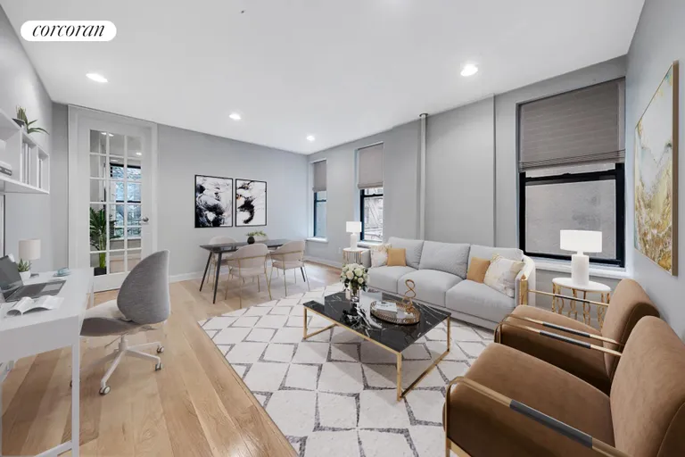 New York City Real Estate | View 246 East 51st Street, 9 | Living Room | View 3