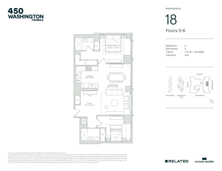 450 Washington Street, 318 | floorplan | View 12