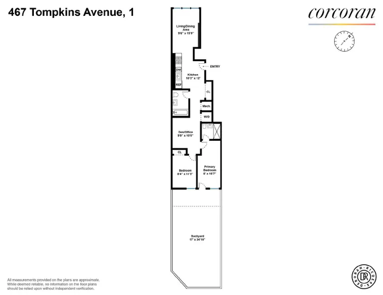 467 Tompkins Avenue, 1 | floorplan | View 10