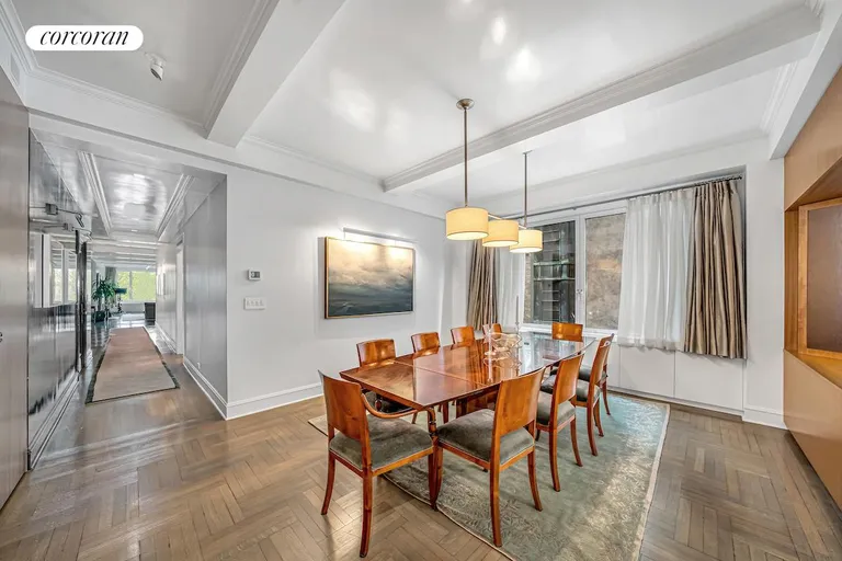 New York City Real Estate | View 912 Fifth Avenue, 6B | Formal Dining Room | View 11