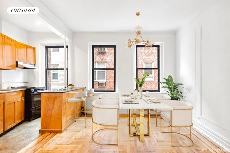 New York City Real Estate | View 210 Sixth Avenue, 5H | Dining and Open Kitchen | View 3