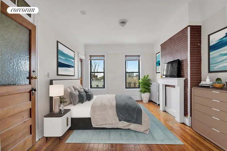 New York City Real Estate | View 163 Chestnut Street | Top Floor Sunny Bedroom | View 12