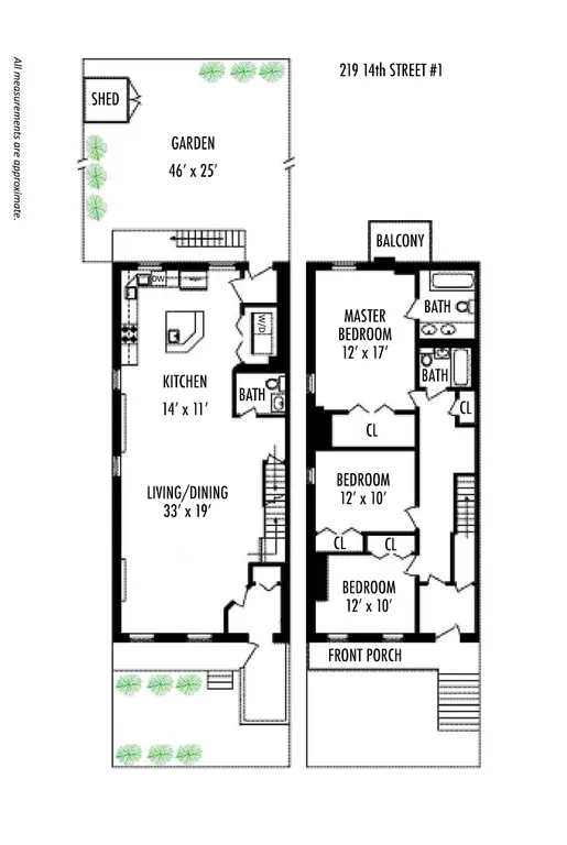 219 14th Street | floorplan | View 13