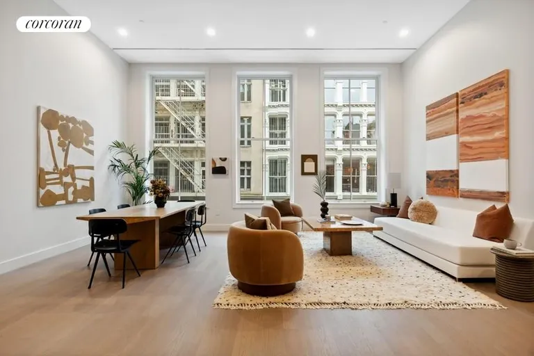 New York City Real Estate | View 74 Grand Street, LOFT2 | 3 Beds, 4 Baths | View 1