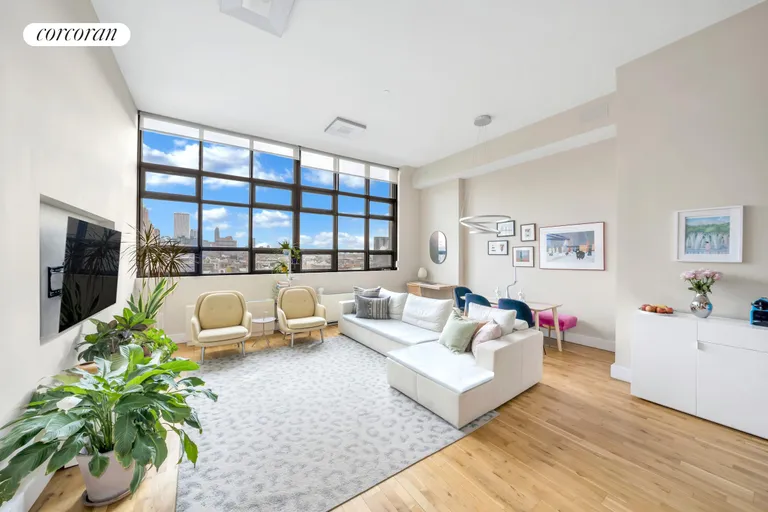 New York City Real Estate | View 360 Furman Street, 810 | Living Room | View 2