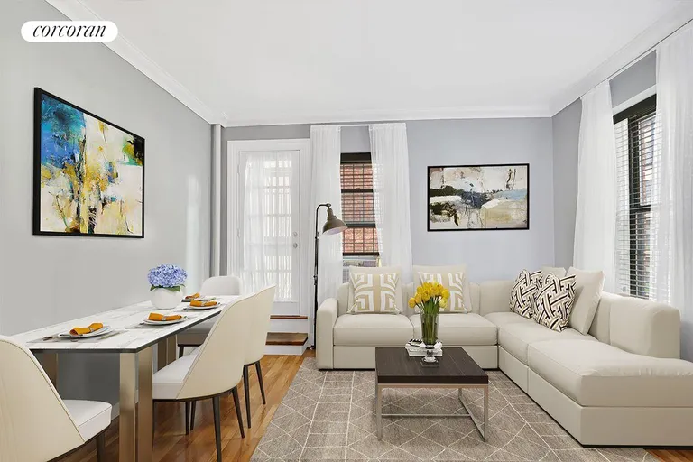 New York City Real Estate | View 448 East 87th Street, 1A | Living Room | View 10