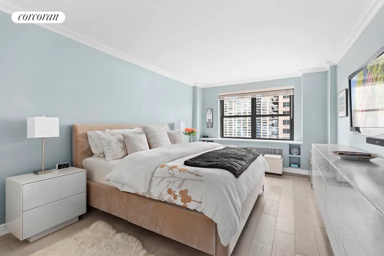 New York City Real Estate | View 165 West End Avenue, 21K | Primary Bedroom | View 8