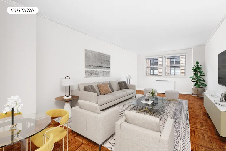 New York City Real Estate | View 60 West 13th Street, 8A | Virtually Stage LR | View 12