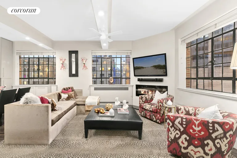 New York City Real Estate | View 10 Park Avenue, 15DE | Living Room | View 2