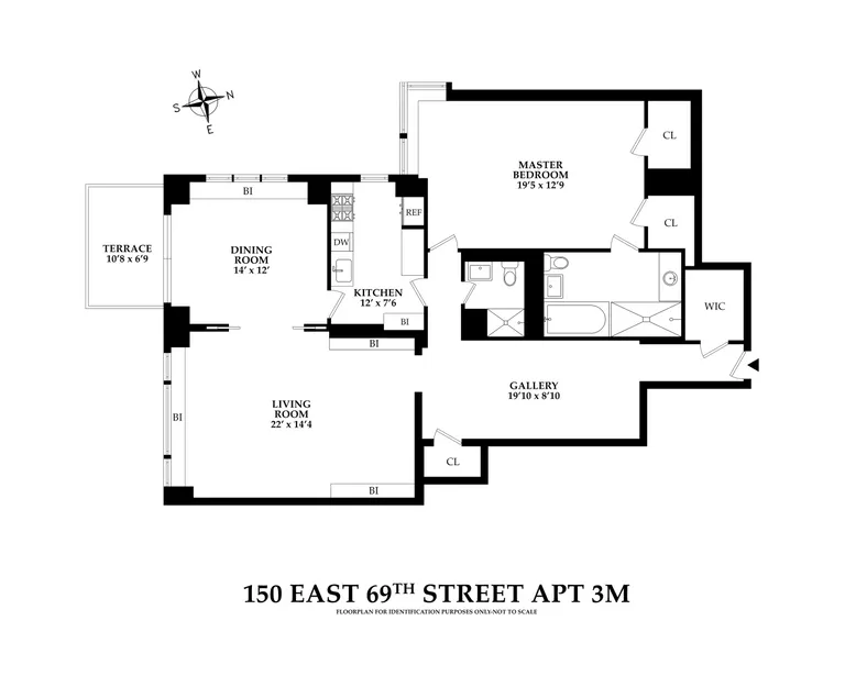 150 East 69th Street, 3M | floorplan | View 14