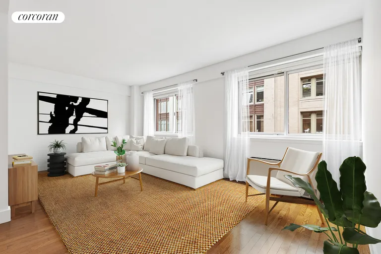 New York City Real Estate | View 200 West 24th Street, 8B | 2 Beds, 2 Baths | View 1