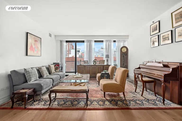New York City Real Estate | View 245 West 14th Street, 7B | Living Room | View 2