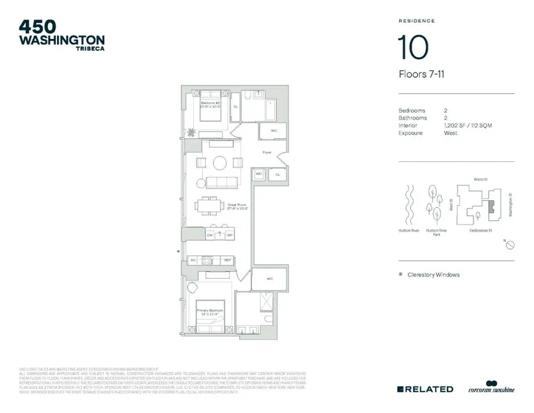 450 Washington Street, 910 | floorplan | View 8