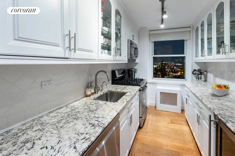 New York City Real Estate | View 301 East 79th Street, 32H | Large Windowed Kitch  Water Views | View 5