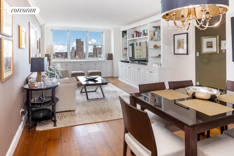 New York City Real Estate | View 301 East 79th Street, 32H | Living/Dining Incredible Views | View 3