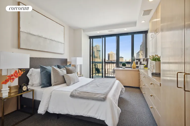 New York City Real Estate | View 130 West 79th Street, 17D | Primary Bedroom | View 4