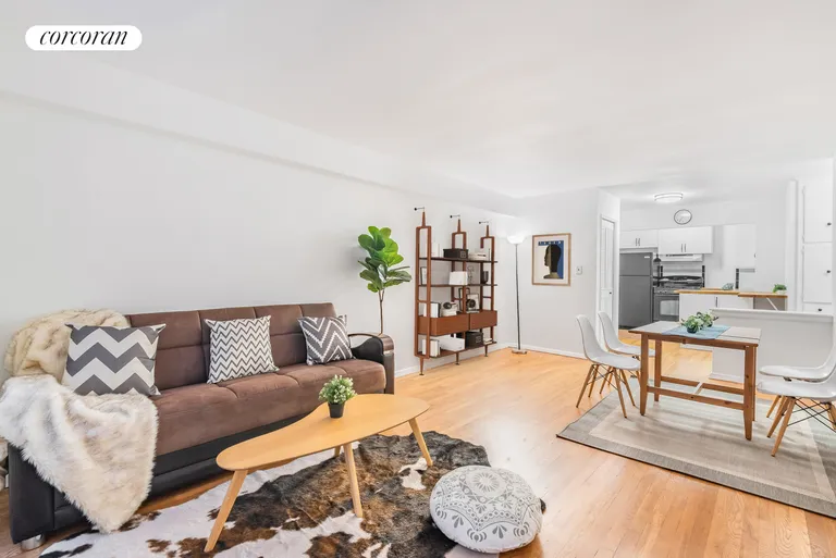 New York City Real Estate | View 227 Ocean Parkway, 2A | 1 Bed, 1 Bath | View 1
