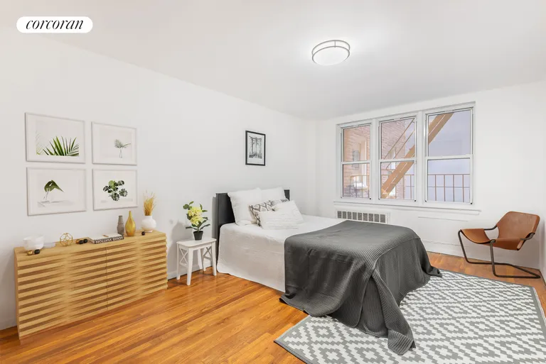 New York City Real Estate | View 227 Ocean Parkway, 2A | Bedroom | View 3