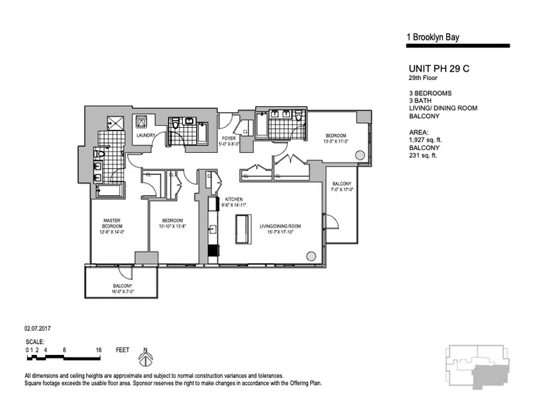 1501 Voorhies Avenue, PH29C | floorplan | View 10