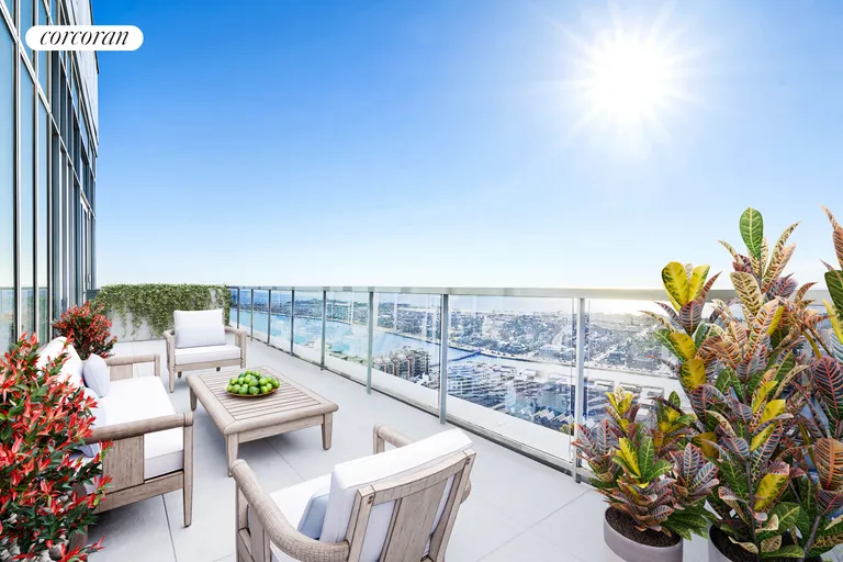 New York City Real Estate | View 1501 Voorhies Avenue, PH30B | Terrace | View 8