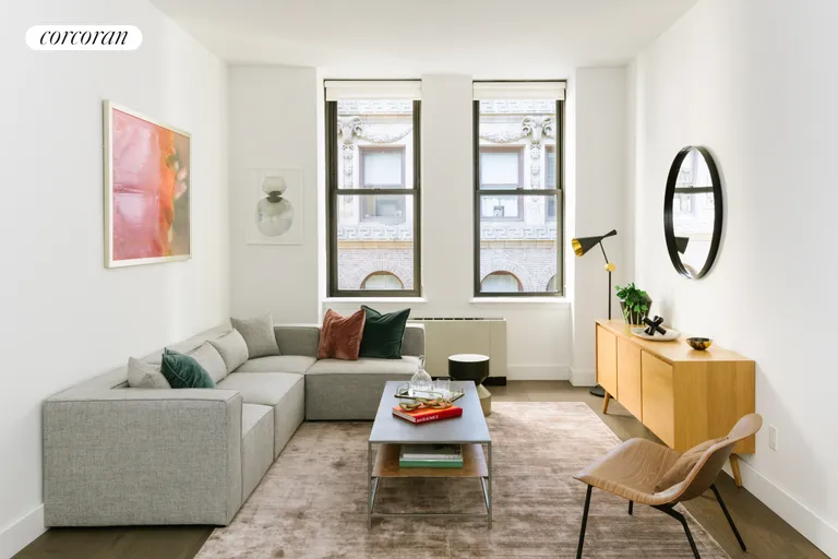 New York City Real Estate | View 25 Broad Street, 10O | 1 Bed, 1 Bath | View 1