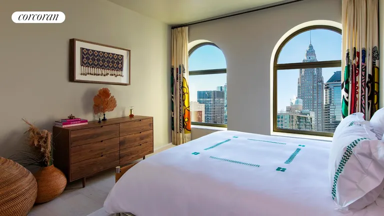 New York City Real Estate | View 130 William Street, 50D | Bedroom | View 5