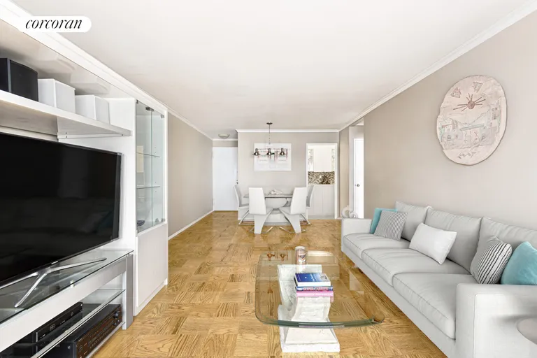 New York City Real Estate | View 520 East 76th Street, 7D | Living Room | View 2