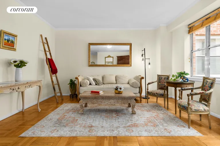 New York City Real Estate | View 12 Beekman Place, 8D | Living Room | View 2