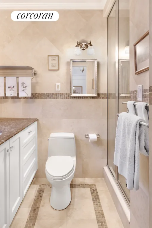New York City Real Estate | View 130 East 94th Street, 1B | Primary Bathroom | View 5