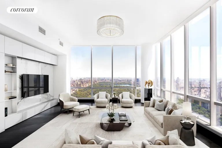 New York City Real Estate | View 157 West 57th Street, 56C | 4 Beds, 4 Baths | View 1