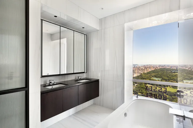 New York City Real Estate | View 157 West 57th Street, 56C | Full Bathroom | View 10
