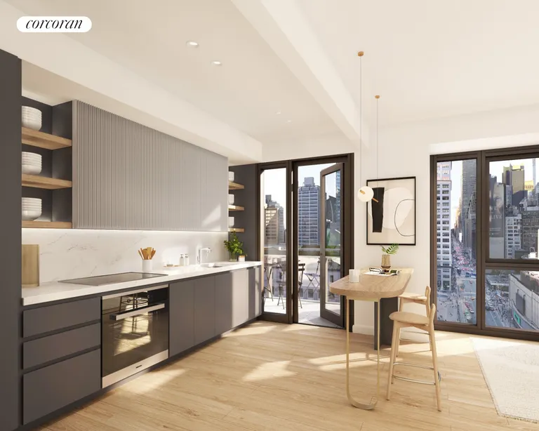New York City Real Estate | View 300 West 30th Street, 10A | room 1 | View 2